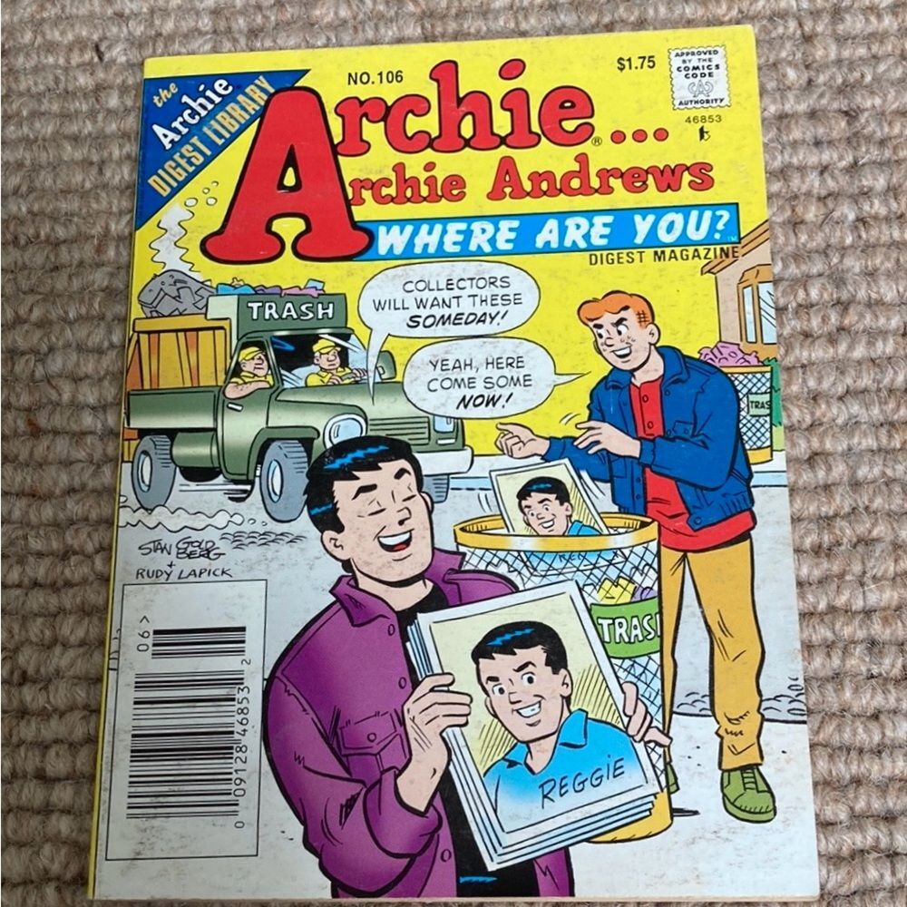 Archie...Archie Andrews Where Are You? Digest Magazine #106